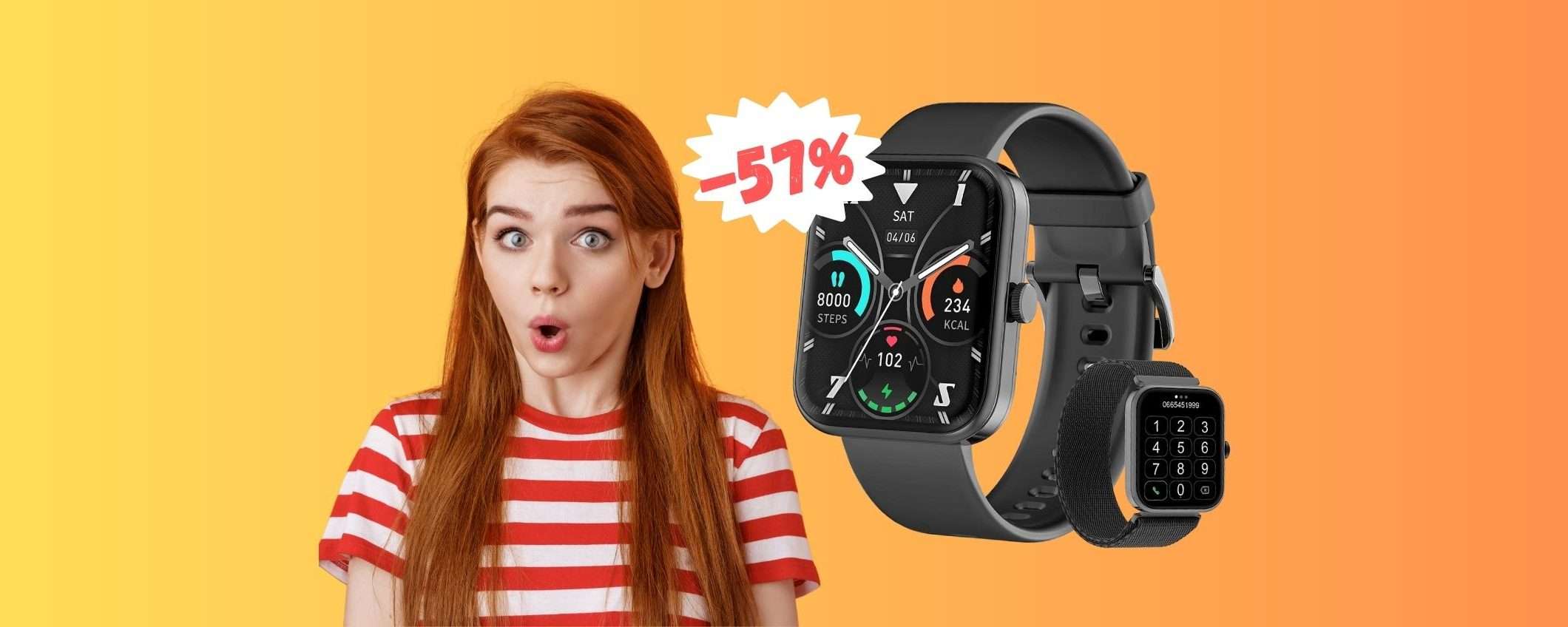 Blackview: lo smartwatch per rispondere alle chiamate al 57% Blackview: lo smartwatch per rispondere alle chiamate al 57%