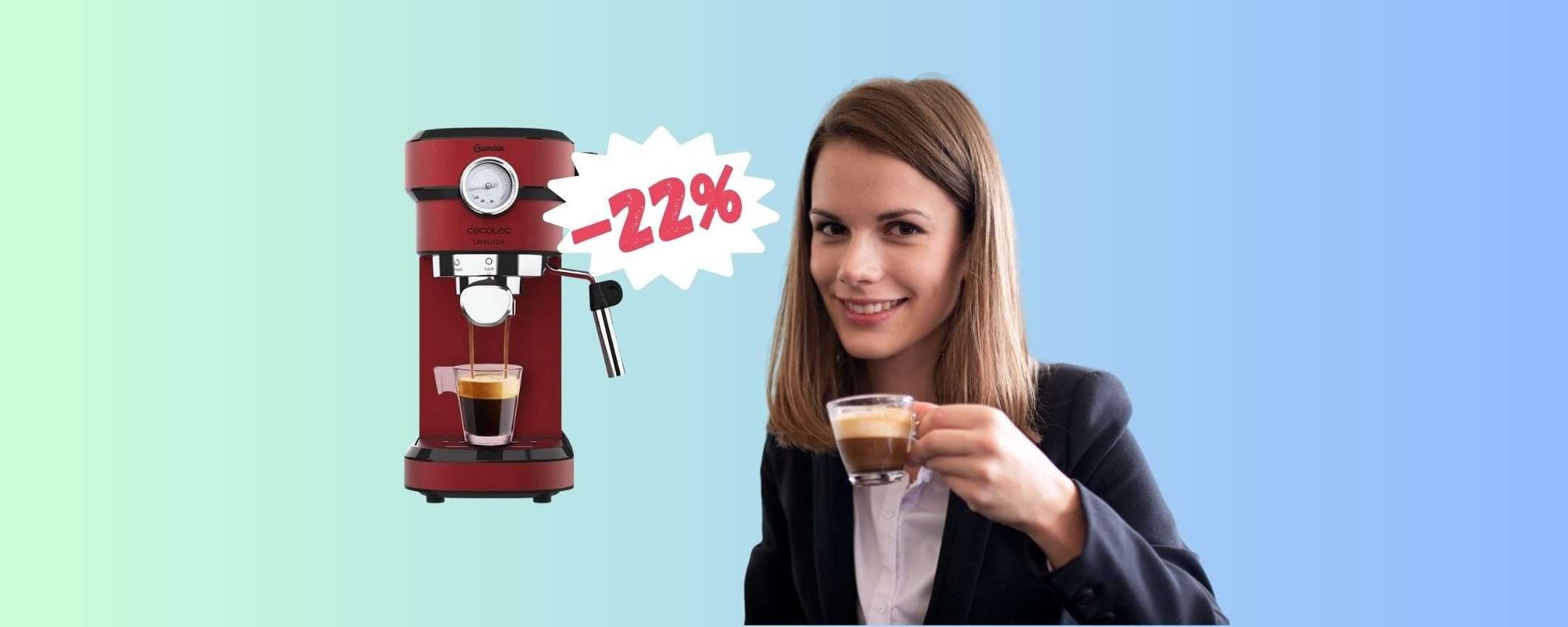 Cecotec Cafelizzia: la macchina per caffè e cappuccio meglio del bar Cecotec Cafelizzia: la macchina per caffè e cappuccio meglio del bar