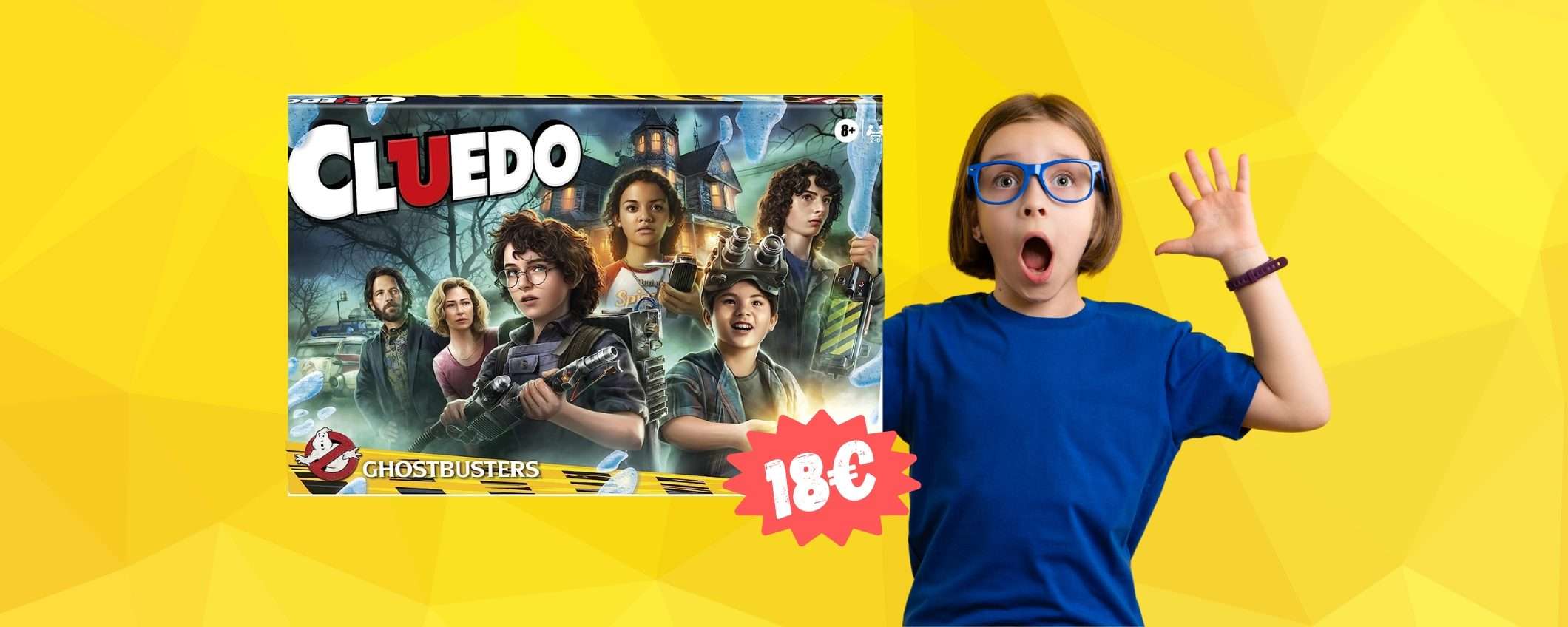 Cluedo Ghostbusters Edition: solo 18€ e diventi un acchiappafantasmi Cluedo Ghostbusters Edition: solo 18€ e diventi un acchiappafantasmi
