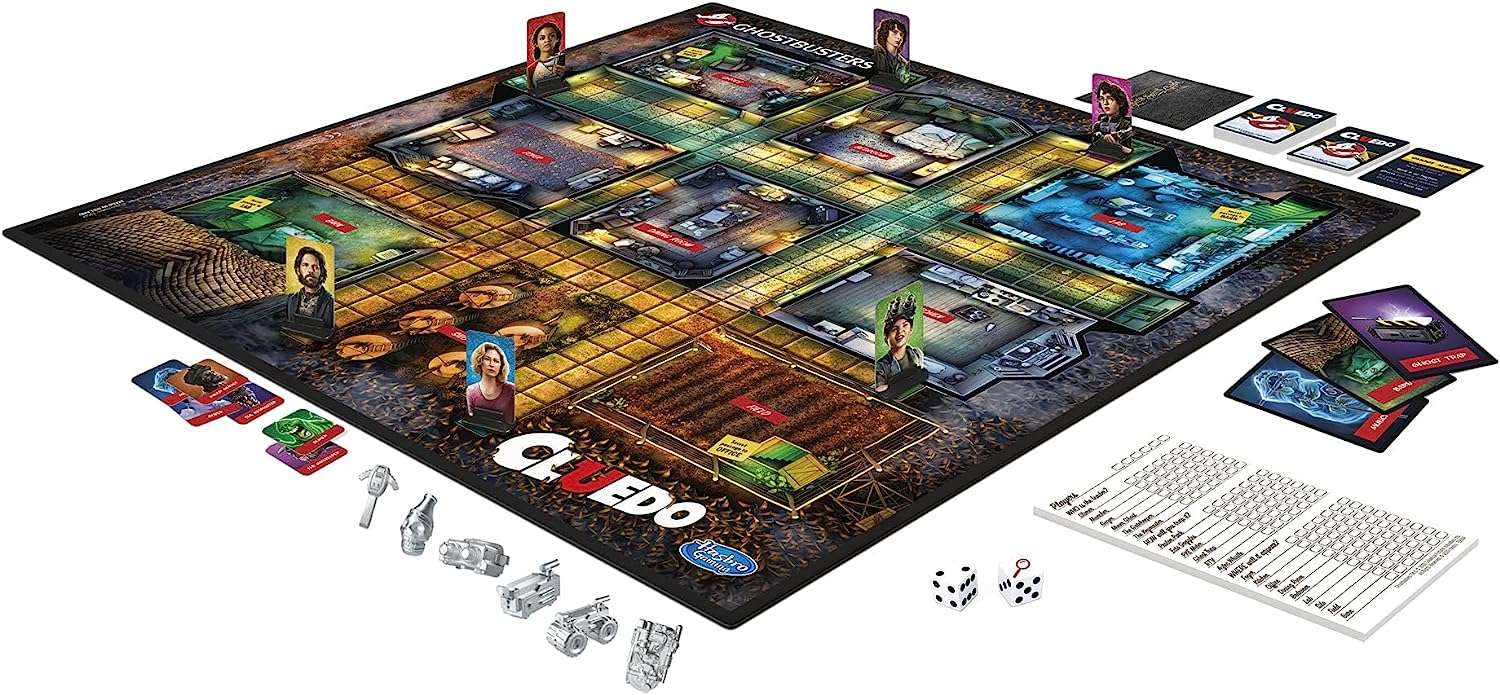 Hasbro Gaming Cluedo Ghostbusters Edition – Gioco Da Tavolo Mistero Per Bambini 8+, Ispirato Al Film