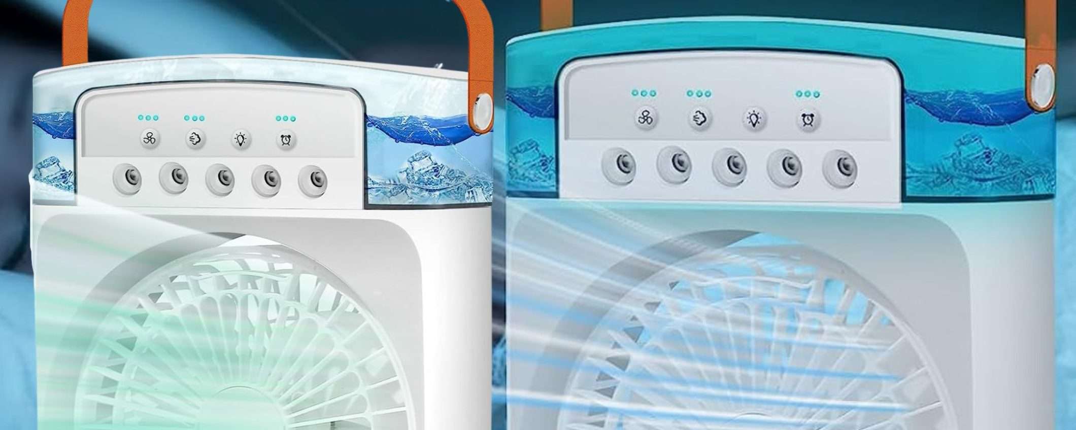 Condizionatore portatile a 34€: ZERO consumo elettrico e TANTO fresco Condizionatore portatile a 34€: ZERO consumo elettrico e TANTO fresco