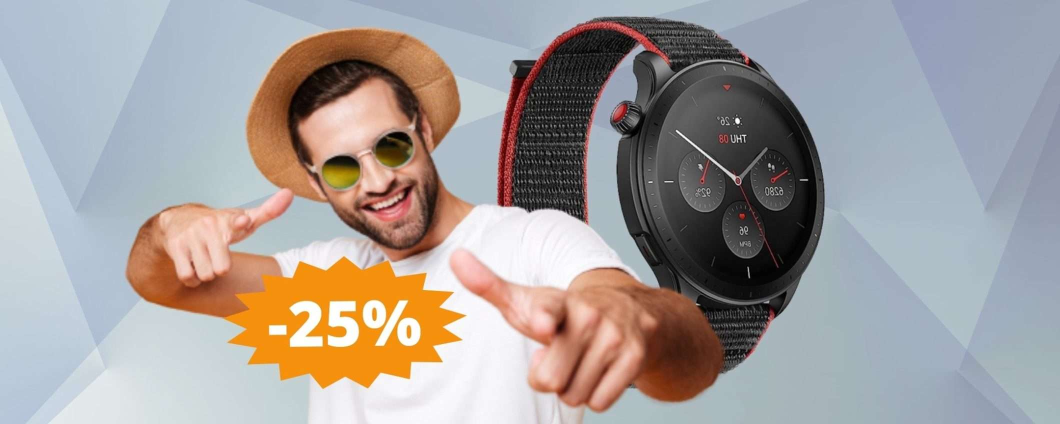 Amazfit GTR 4: SUPER sconto del 25% su Amazon Amazfit GTR 4: SUPER sconto del 25% su Amazon