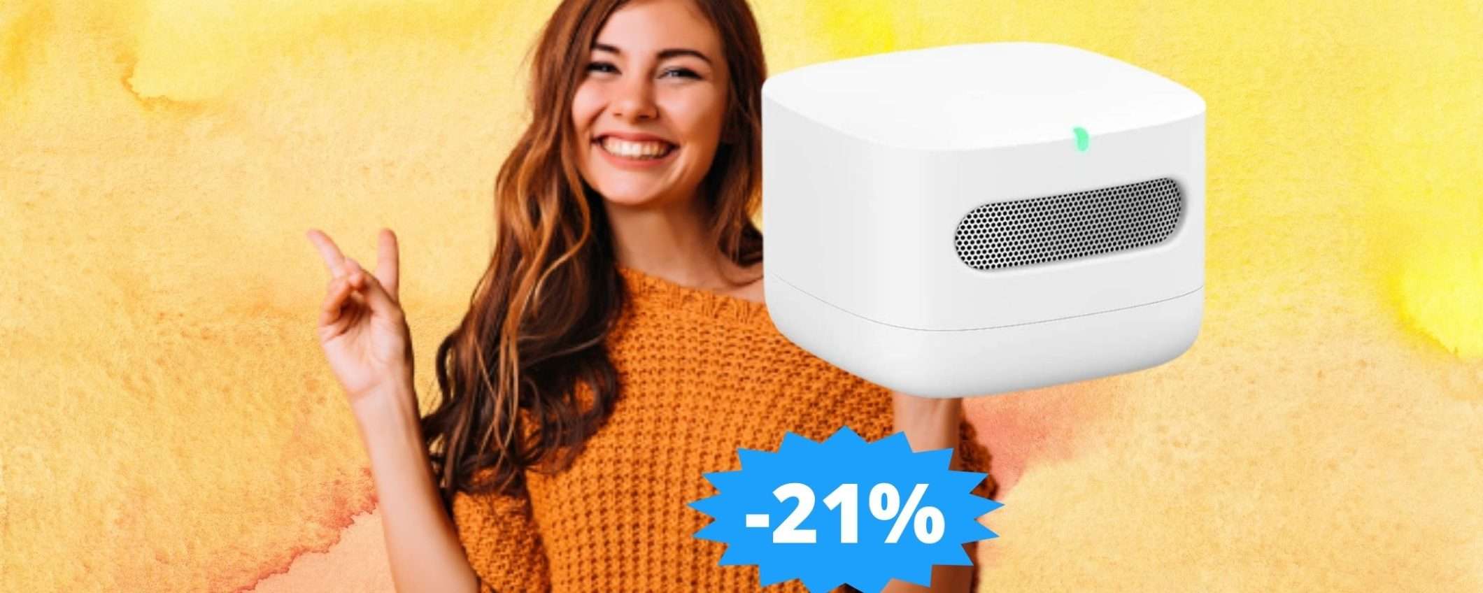 Amazon Smart Air Quality Monitor: sconto anticipato per i Prime Day Amazon Smart Air Quality Monitor: sconto anticipato per i Prime Day