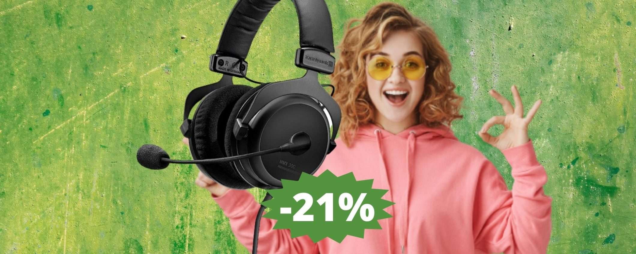 Beyerdynamic MMX 300: super SCONTO per le cuffie da gaming premium Beyerdynamic MMX 300: super SCONTO per le cuffie da gaming premium