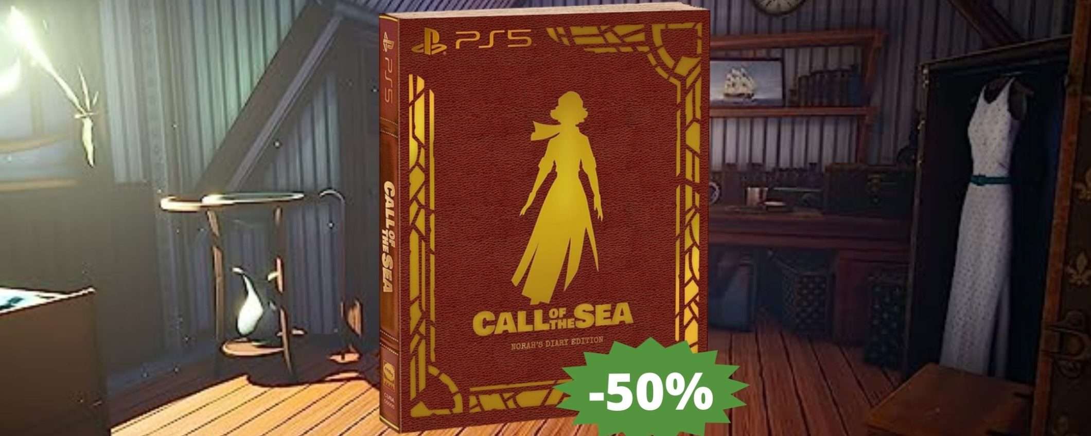 Call of the Sea - Norah's Diary Edition PS5: MEGA sconto del 50% Call of the Sea - Norah's Diary Edition PS5: MEGA sconto del 50%