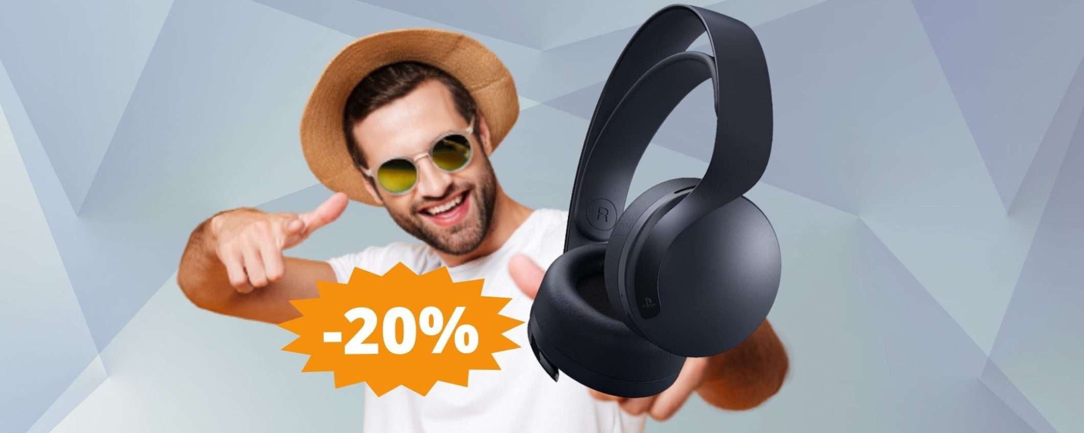 Cuffie Sony Pulse 3D: un'esperienza di gioco immersiva in SCONTO Cuffie Sony Pulse 3D: un'esperienza di gioco immersiva in SCONTO