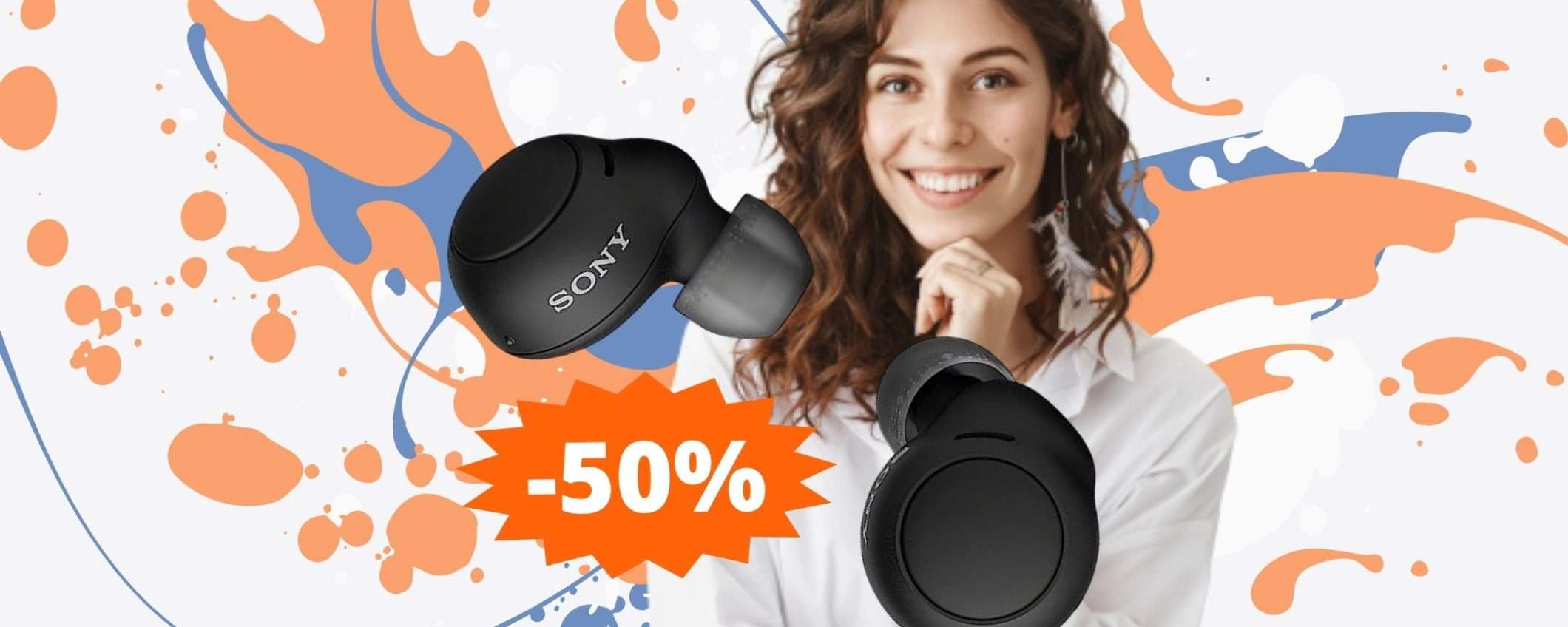 Cuffie Sony WF-C500: prezzo BOMBA su Amazon (-50%) Cuffie Sony WF-C500: prezzo BOMBA su Amazon (-50%)