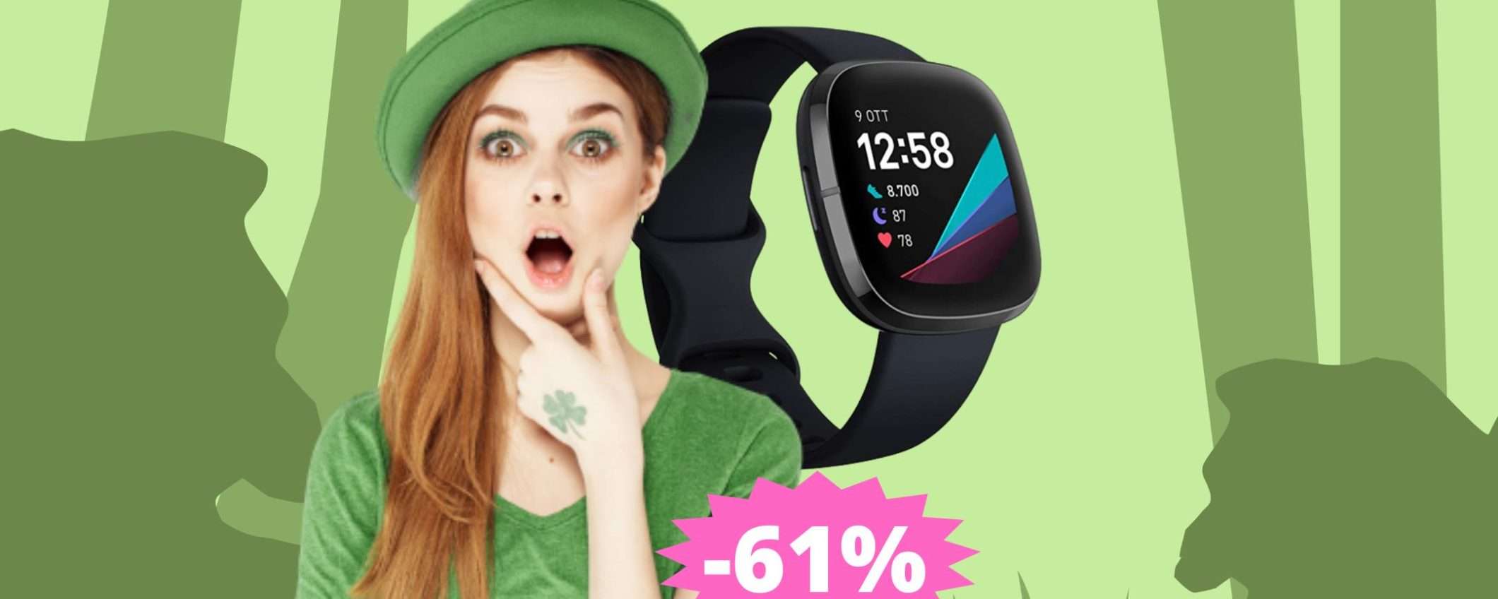 Fitbit Sense: CROLLO del prezzo su Amazon (-61%) Fitbit Sense: CROLLO del prezzo su Amazon (-61%)