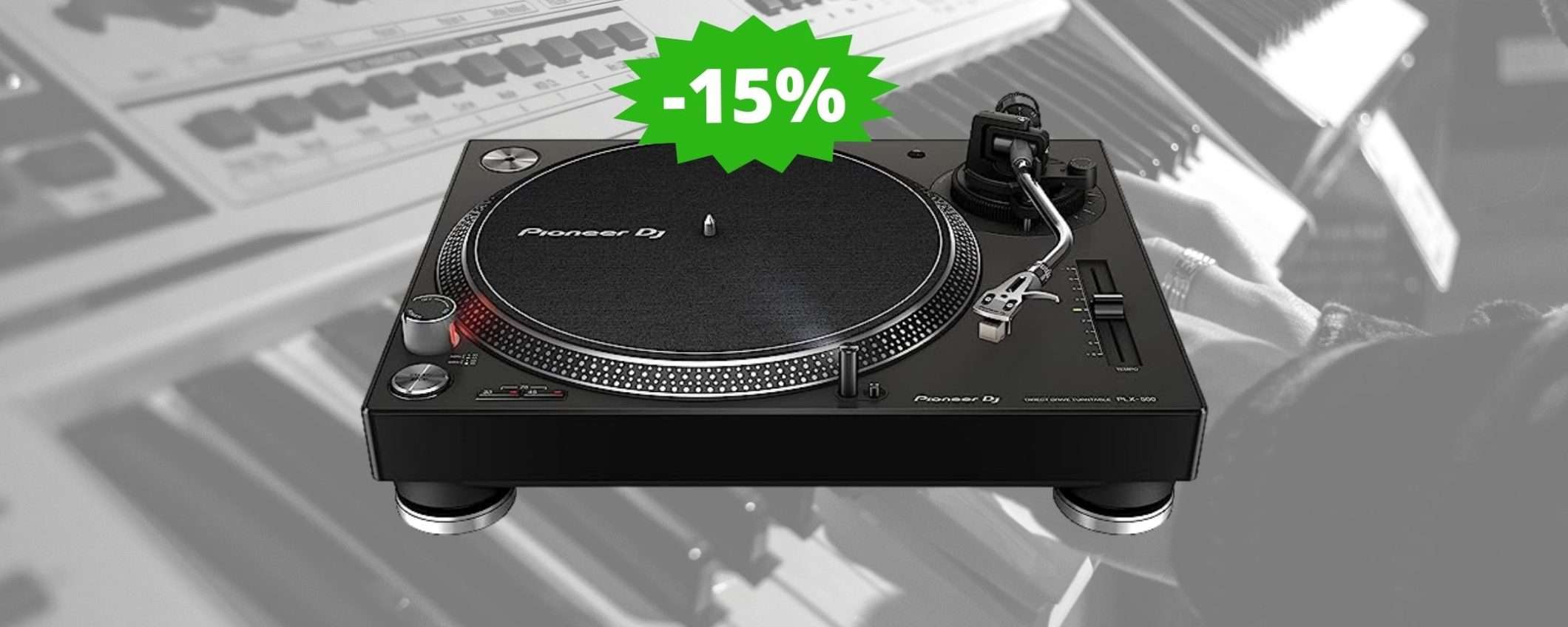 Giradischi Pioneer DJ PLX-500: l'occasione che stavi cercando Giradischi Pioneer DJ PLX-500: l'occasione che stavi cercando
