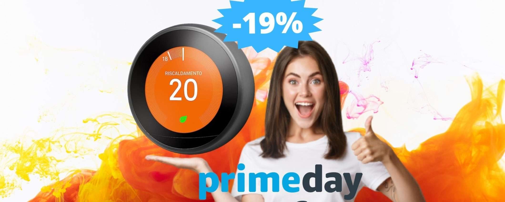Google Nest Learning Thermostat: sconto Prime Day su Amazon Google Nest Learning Thermostat: sconto Prime Day su Amazon