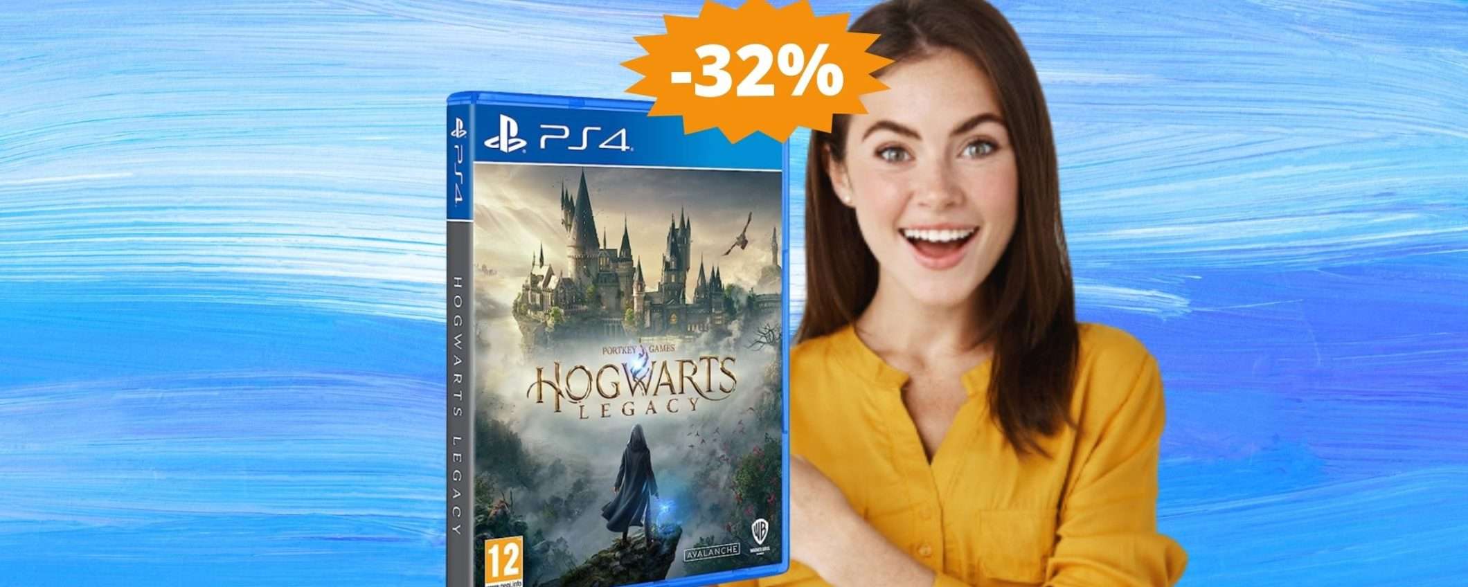 Hogwarts Legacy PS4: SUPER sconto del 32% su Amazon Hogwarts Legacy PS4: SUPER sconto del 32% su Amazon