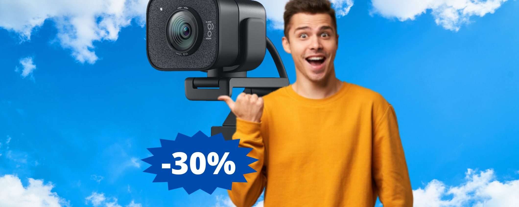Logitech StreamCam: la webcam definitiva, in super sconto Logitech StreamCam: la webcam definitiva, in super sconto