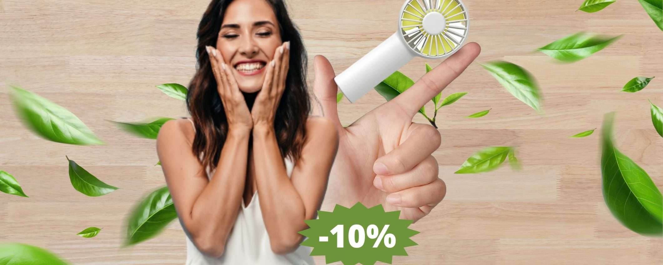 Mini Ventilatore Portatile: indispensabile per l'estate, in SCONTO Mini Ventilatore Portatile: indispensabile per l'estate, in SCONTO