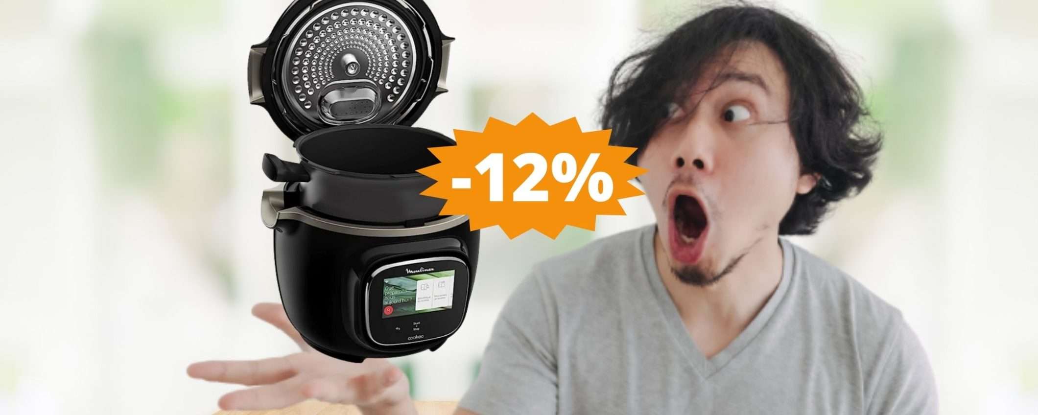 Moulinex Cookeo: il Multicooker essenziale in ogni cucina (-12%) Moulinex Cookeo: il Multicooker essenziale in ogni cucina (-12%)