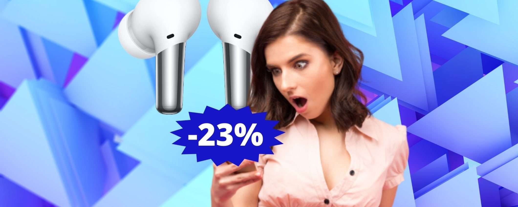 OnePlus Buds Pro: auricolari premium, oggi ad un prezzo speciale OnePlus Buds Pro: auricolari premium, oggi ad un prezzo speciale