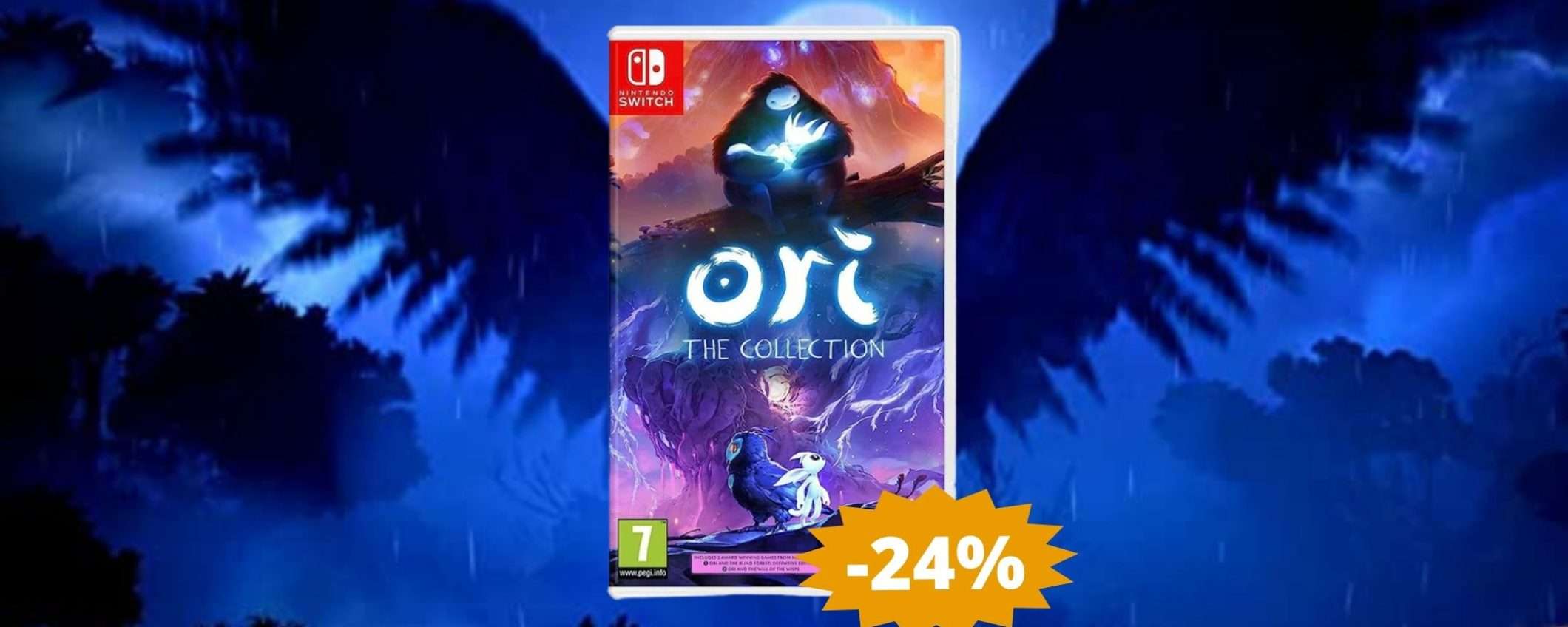 Ori The Collection per Nintendo Switch: super SCONTO del 24% Ori The Collection per Nintendo Switch: super SCONTO del 24%