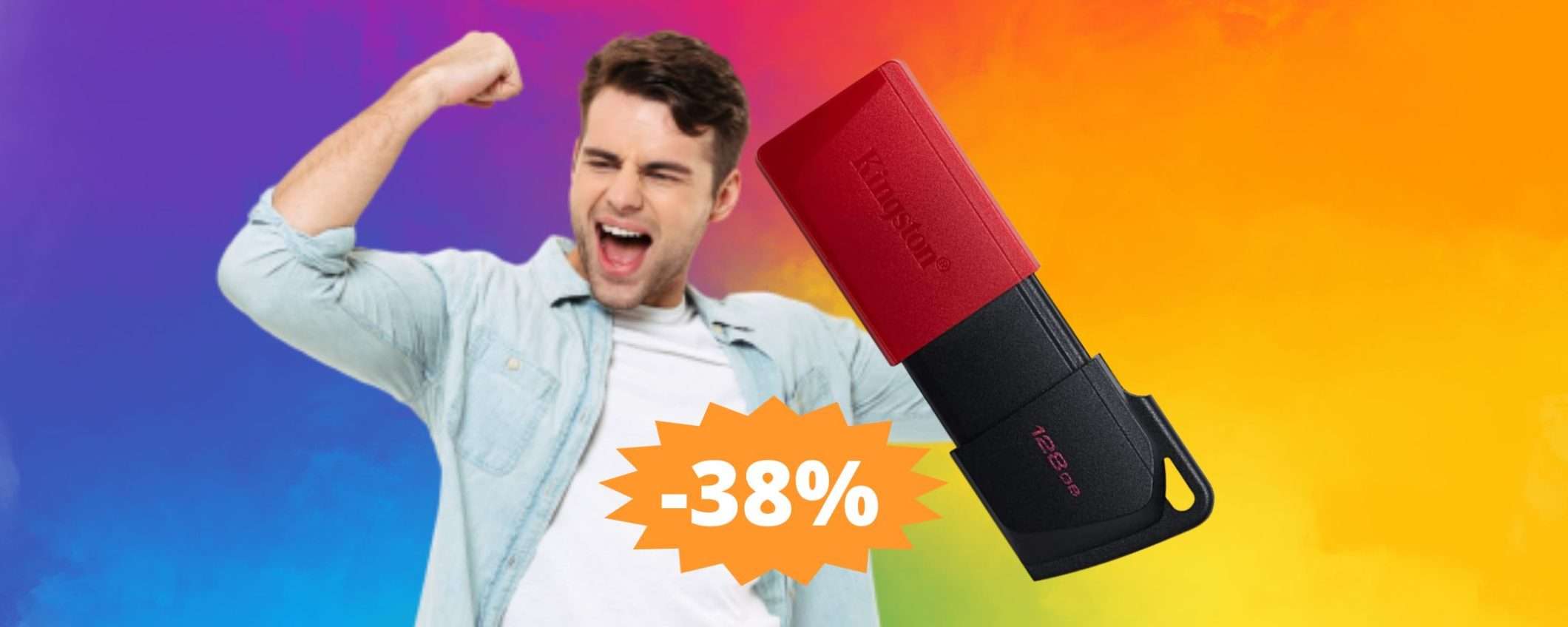 PenDrive Kingston da 128GB: un'AFFARE imperdibile a questo prezzo PenDrive Kingston da 128GB: un'AFFARE imperdibile a questo prezzo