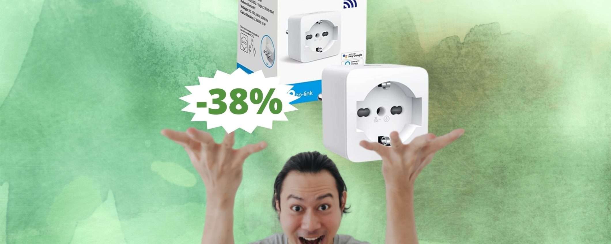 Presa Smart TP-Link a soli 10€ su Amazon: OFFERTA INCREDIBILE! Presa Smart TP-Link a soli 10€ su Amazon: OFFERTA INCREDIBILE!