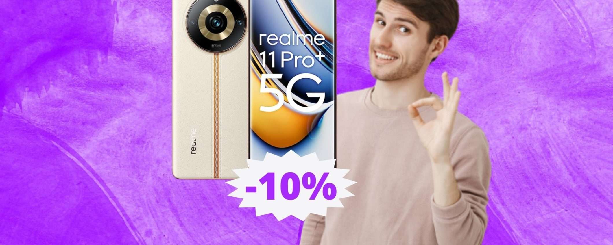 Realme 11 Pro+: moderno, raffinato e già in offerta Realme 11 Pro+: moderno, raffinato e già in offerta