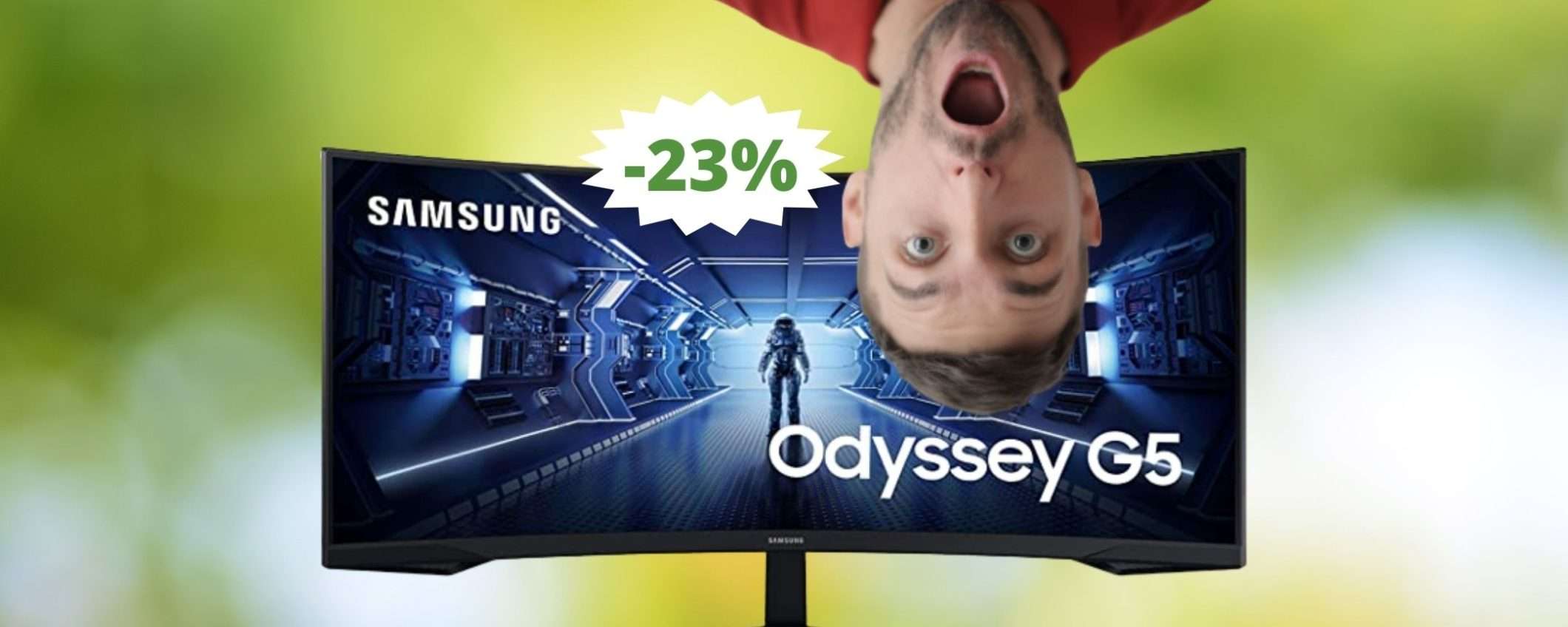 Samsung Galaxy odyssey G5: OTTIMO sconto del 23% Samsung Galaxy odyssey G5: OTTIMO sconto del 23%