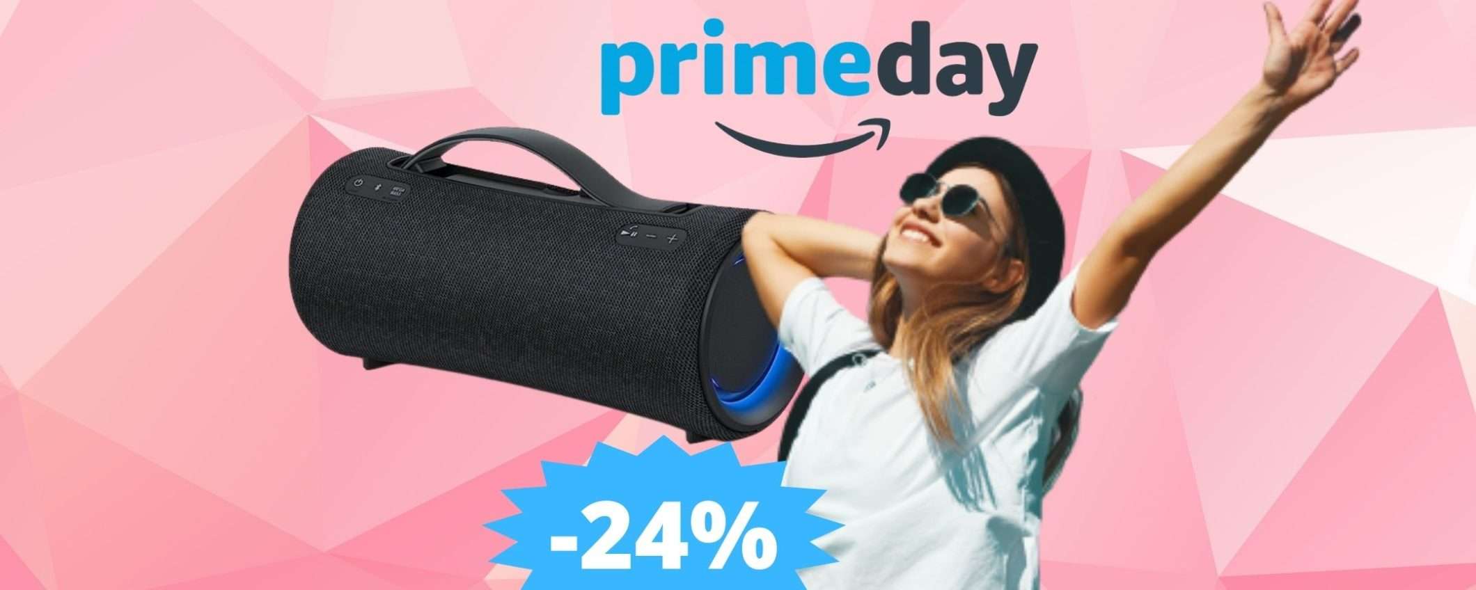 Sony SRS-XG300: speaker Bluetooth premium, in mega sconto per i Prime Day Sony SRS-XG300: speaker Bluetooth premium, in mega sconto per i Prime Day