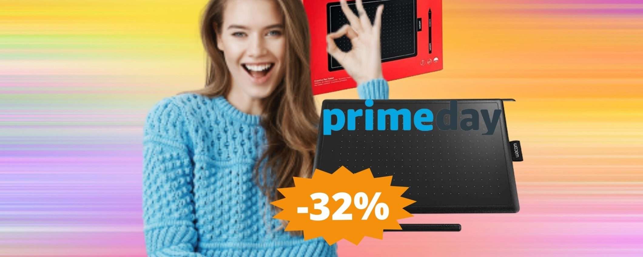 Tavoletta grafica Wacom: ultime ore di Prime Day per questo AFFARE Tavoletta grafica Wacom: ultime ore di Prime Day per questo AFFARE