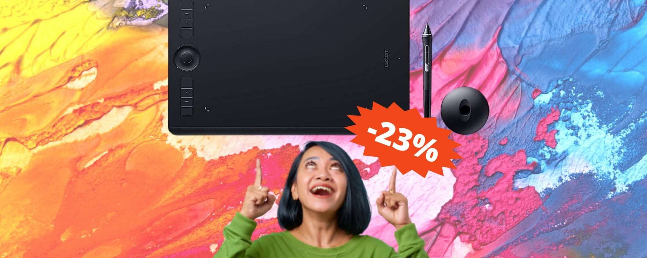 Wacom Intuos Pro: la tavoletta grafica professionale, in super sconto Wacom Intuos Pro: la tavoletta grafica professionale, in super sconto