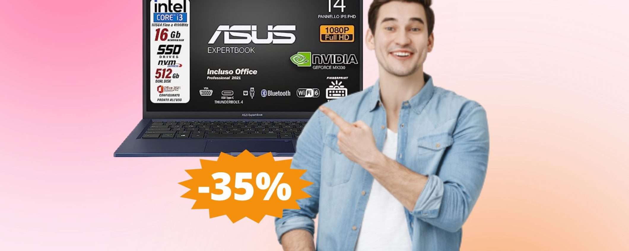 Ultrabook ASUS: qualità e potenza, in MEGA sconto Ultrabook ASUS: qualità e potenza, in MEGA sconto