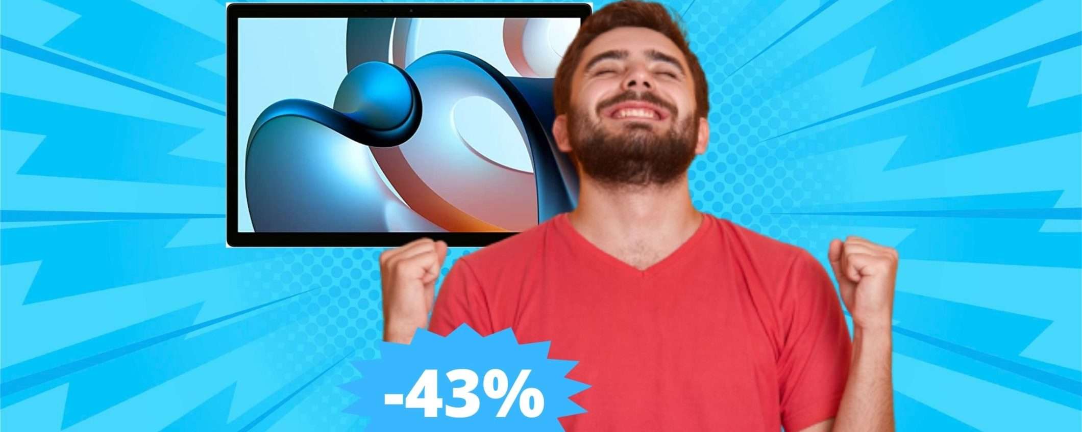 Xiaomi Book S: un tablet di alta qualità a un prezzo incredibile (-43%) Xiaomi Book S: un tablet di alta qualità a un prezzo incredibile (-43%)