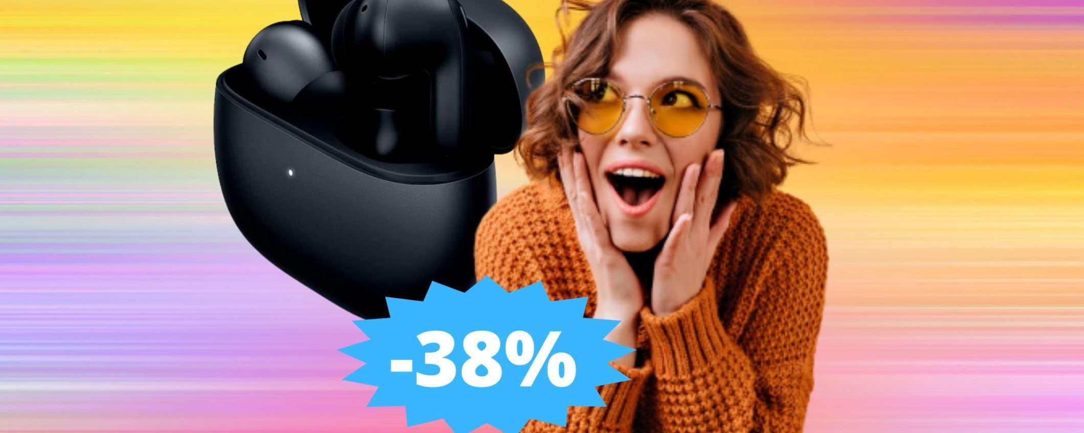 Xiaomi Redmi Buds 4 Pro: prezzo BOMBA su Amazon (-38%) Xiaomi Redmi Buds 4 Pro: prezzo BOMBA su Amazon (-38%)