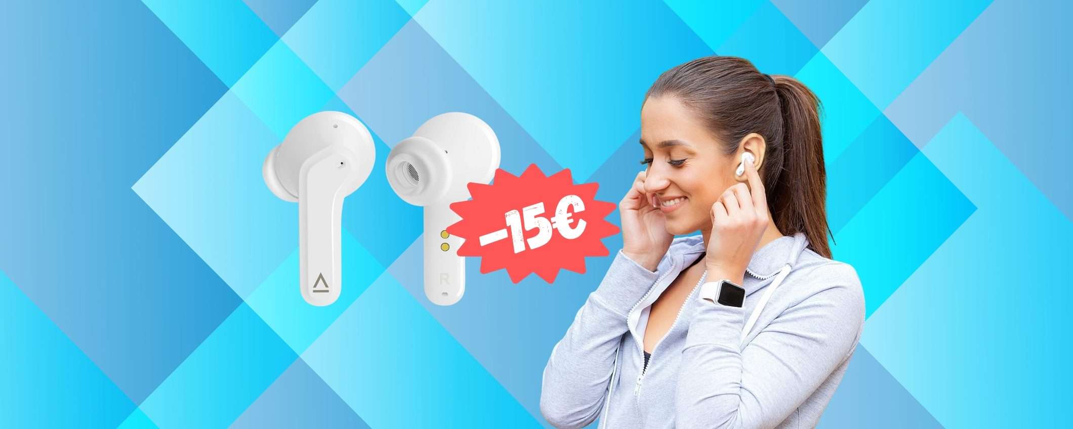 Creative Zen Air: a MENO di 25€ le mitiche cuffiette wireless Creative Zen Air: a MENO di 25€ le mitiche cuffiette wireless