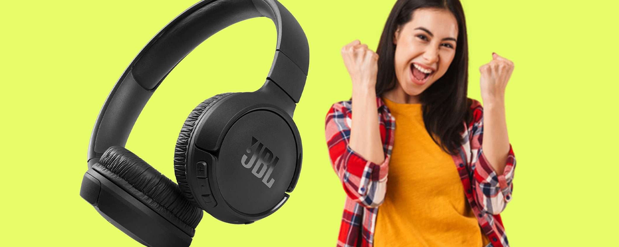 Cuffie JBL Tune 510BT super scontate del 48% a soli 25,99€ Cuffie JBL Tune 510BT super scontate del 48% a soli 25,99€