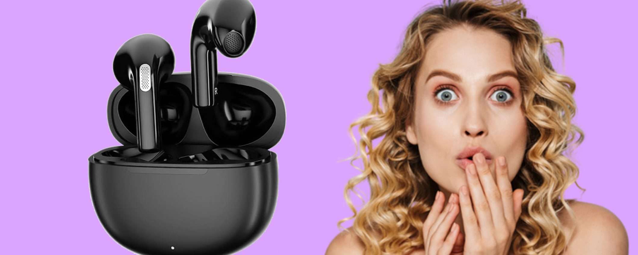 Cuffie con Bluetooth 5.0 e IPX5 quasi REGALATE a 7,99€ (-84%) Cuffie con Bluetooth 5.0 e IPX5 quasi REGALATE a 7,99€ (-84%)