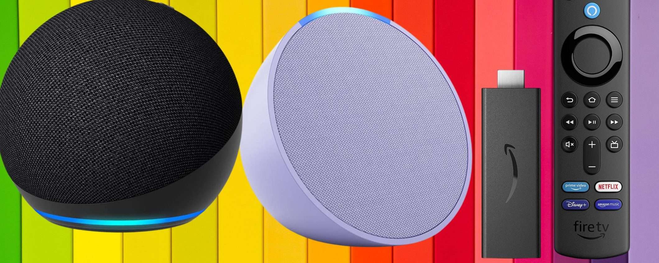 Amazon SVENDE TUTTI i suoi dispositivi: ecco i migliori da 17,99€ a 31,99€