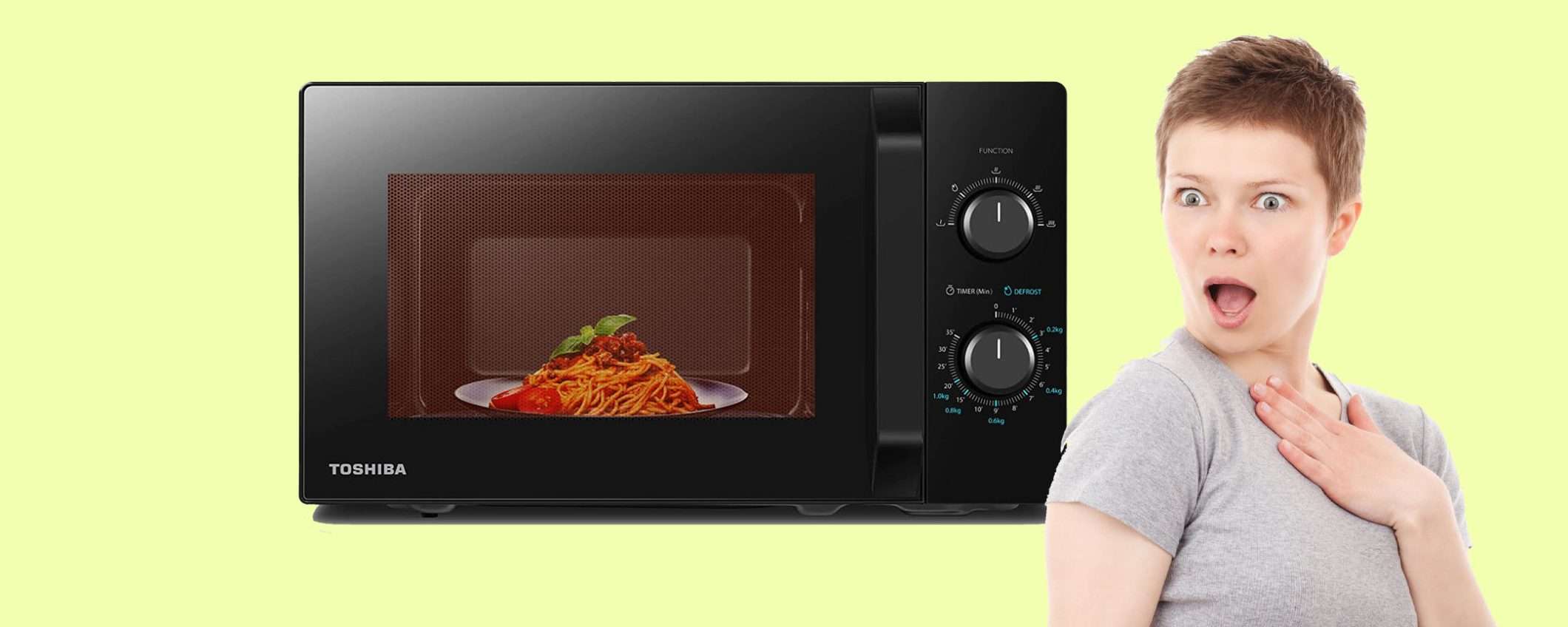 Forno a microonde Toshiba da 20 litri: sconto IMPERDIBILE Forno a microonde Toshiba da 20 litri: sconto IMPERDIBILE