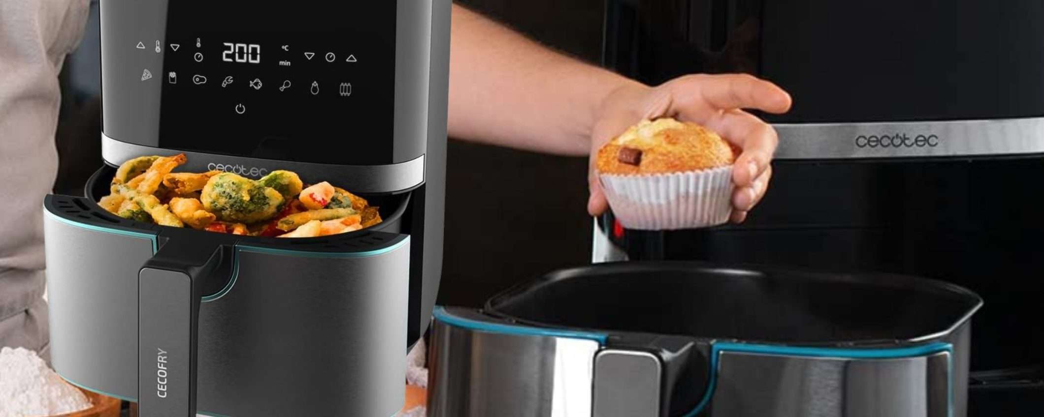 Friggitrice ad aria GIGANTE a 40€: BOMBA assurda dell'Amazon Prime Day (-54%) Friggitrice ad aria GIGANTE a 40€: BOMBA assurda dell'Amazon Prime Day (-54%)