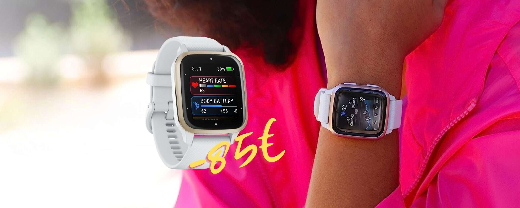 Garmin Venu Sq 2 a PREZZO SHOCK ancora per poche ore (-85€) Garmin Venu Sq 2 a PREZZO SHOCK ancora per poche ore (-85€)