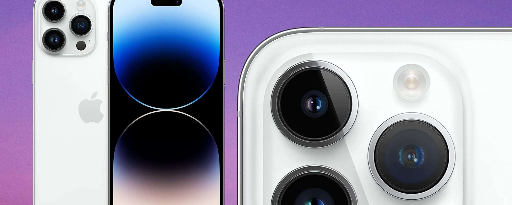 iPhone 14 Pro Max, lo sconto SFONDA Amazon: risparmia ora 267€ iPhone 14 Pro Max, lo sconto SFONDA Amazon: risparmia ora 267€