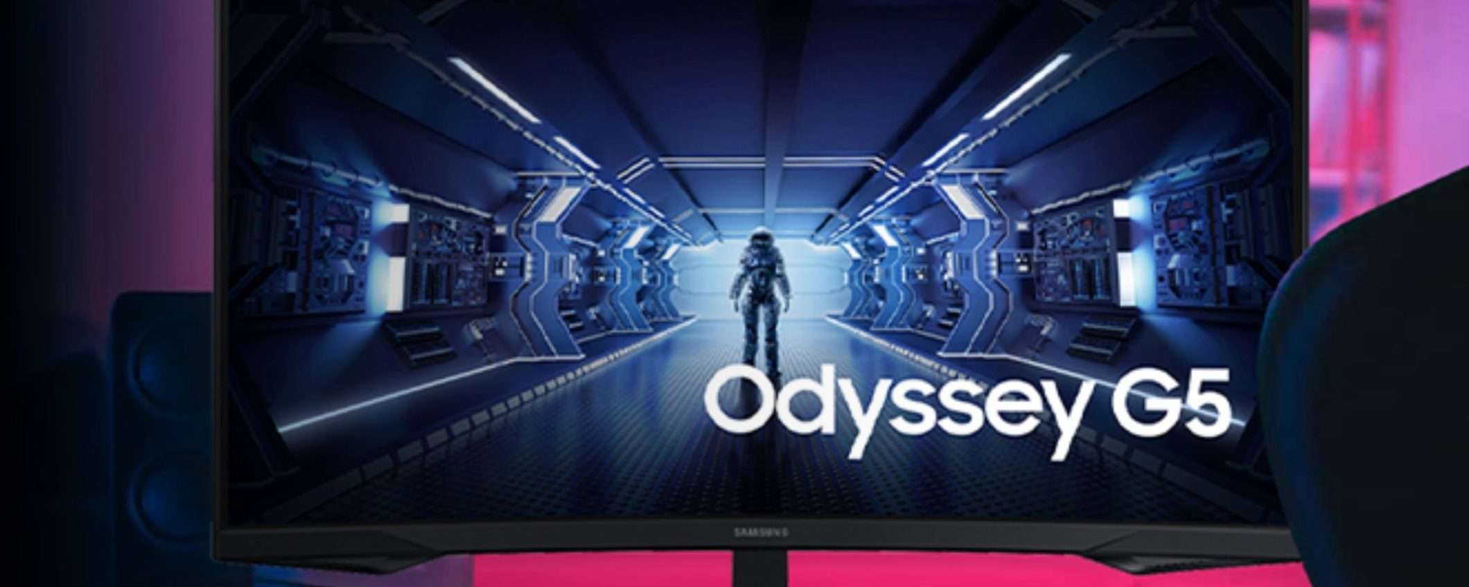 Il monitor da gaming Samsung Odyssey G5 GIÙ del 23%: offerta SHOCK Il monitor da gaming Samsung Odyssey G5 GIÙ del 23%: offerta SHOCK