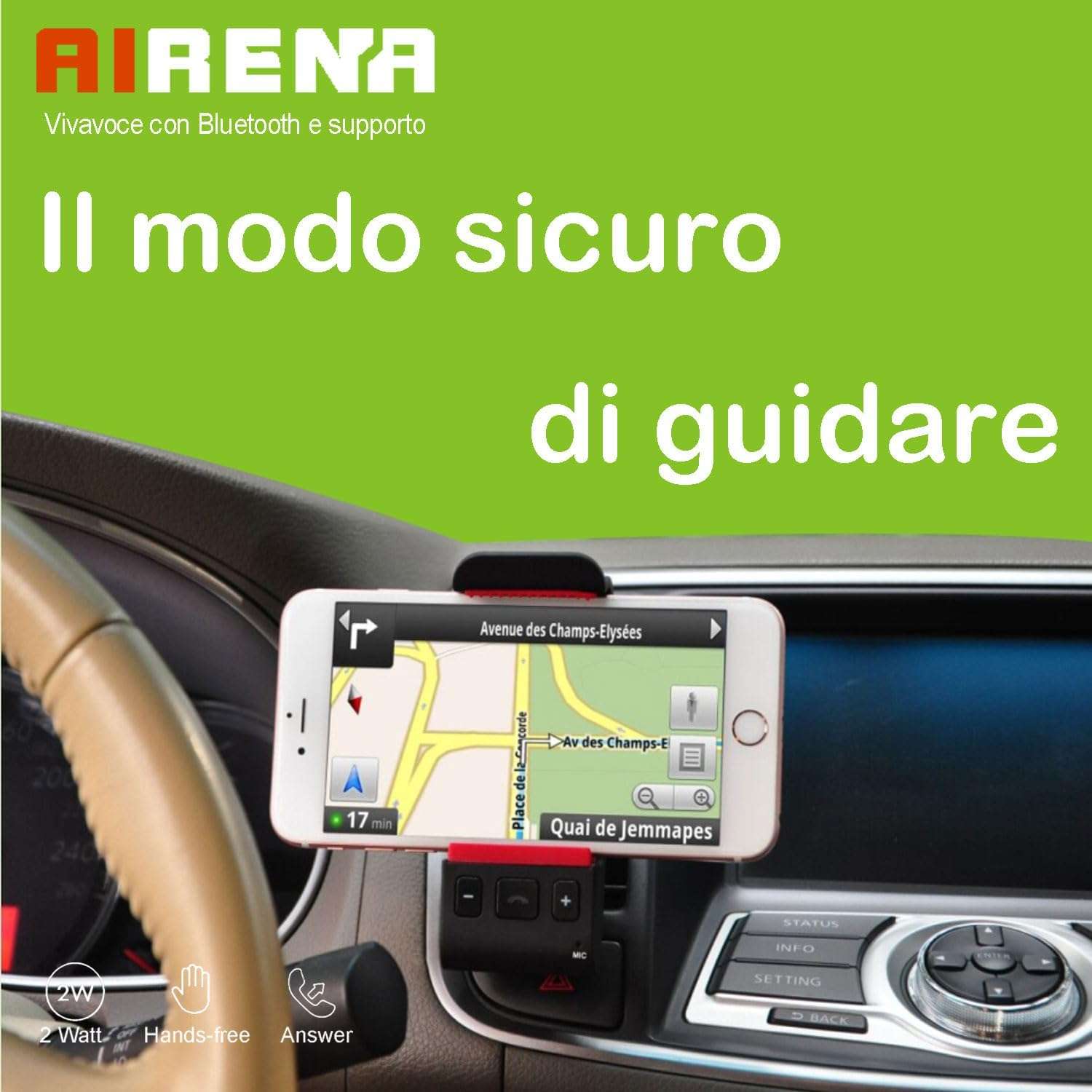 kit-vivavoce-bluetooth-auto-supporto-meno-di-10e-navigatore