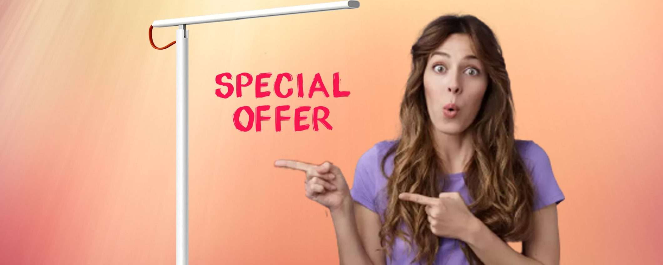 Lampada Xiaomi Mi Desk Lamp 1S: in super sconto con Prime Day Lampada Xiaomi Mi Desk Lamp 1S: in super sconto con Prime Day