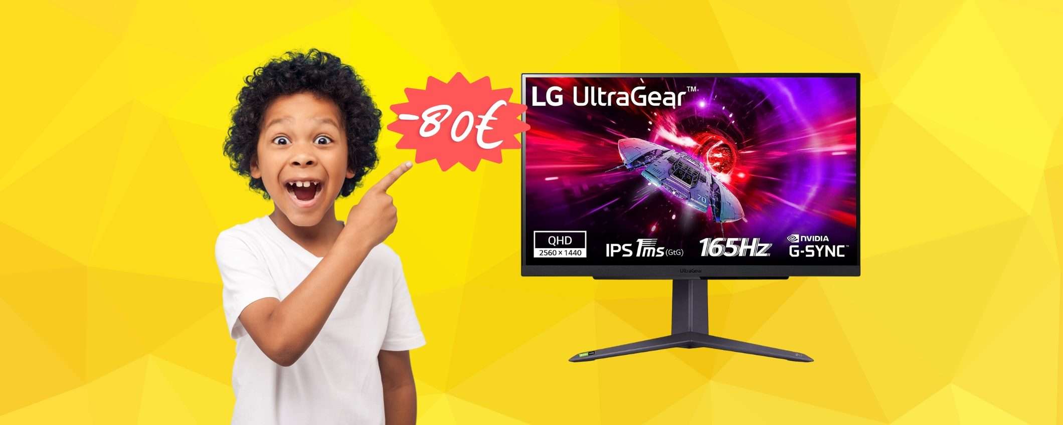 LG UltraGear: monitor gaming da 27 LG UltraGear: monitor gaming da 27