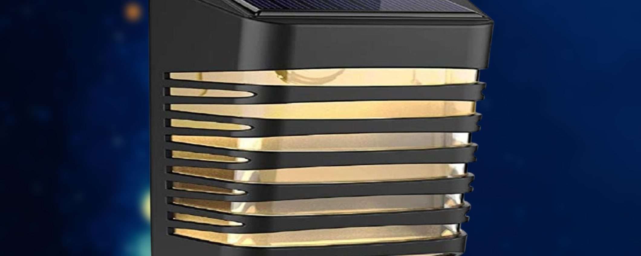 Luce solare POTENTE e di design a prezzo WOW su Amazon (9,99€) Luce solare POTENTE e di design a prezzo WOW su Amazon (9,99€)