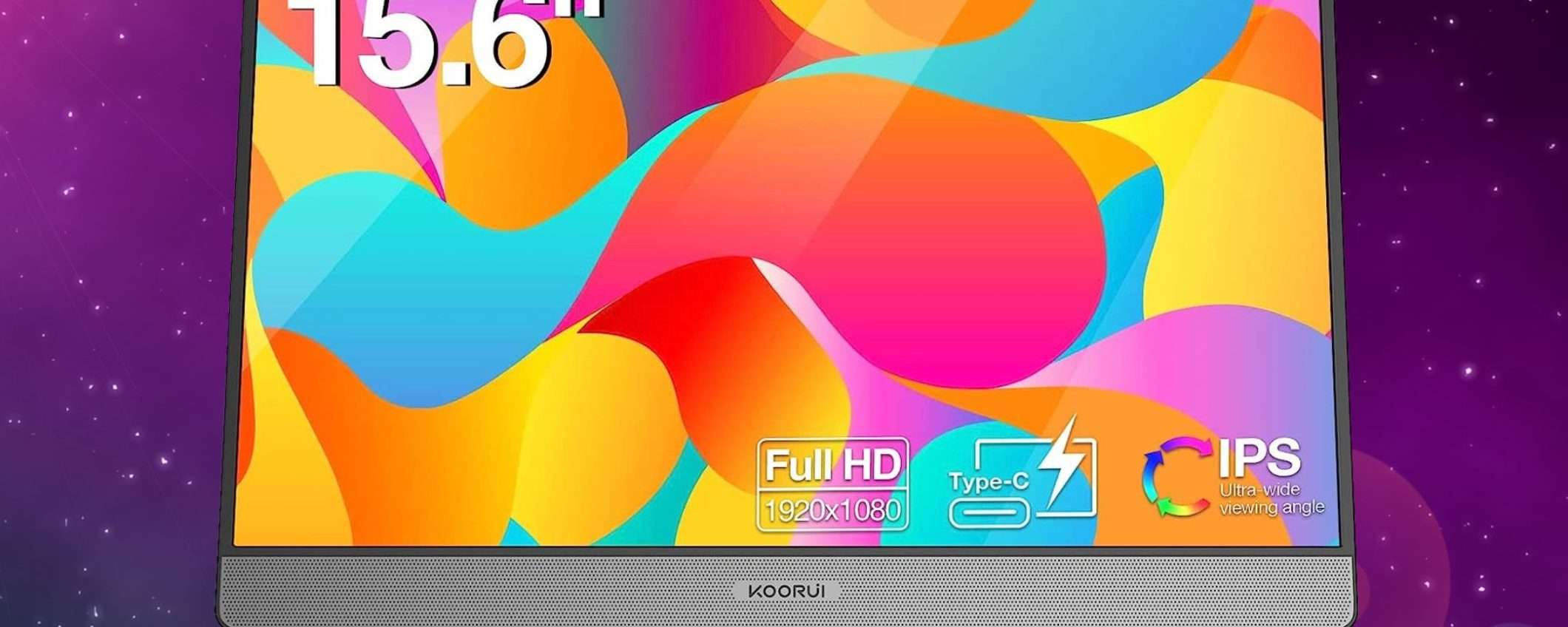 Monitor portatile premium da 15,6 Monitor portatile premium da 15,6