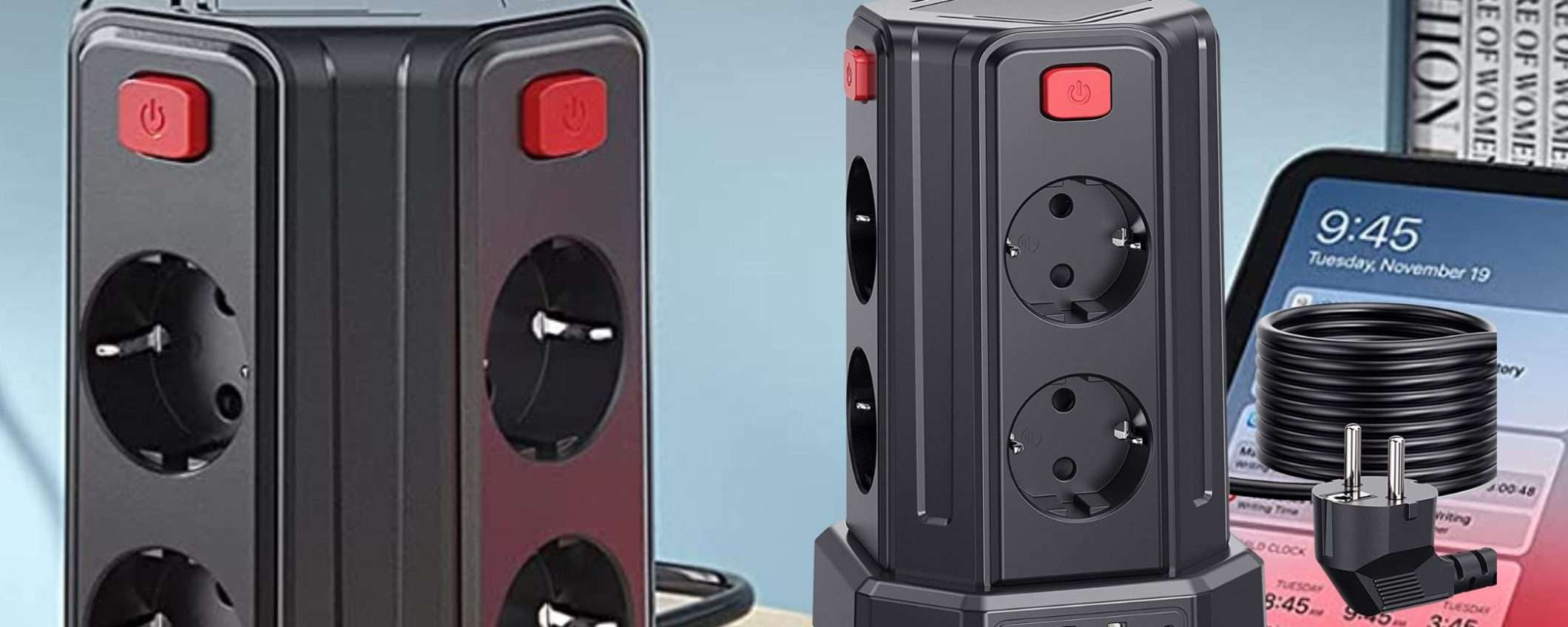 Multipresa 12 in 1 a prezzo SHOCK su Amazon: prendila a 22€ (promo a tempo) Multipresa 12 in 1 a prezzo SHOCK su Amazon: prendila a 22€ (promo a tempo)