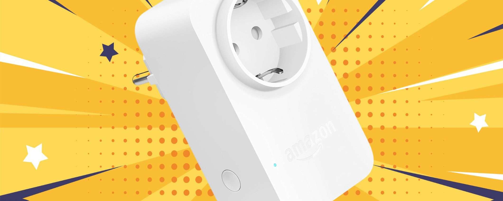Presa smart ORIGINALE Amazon a 12,99€: sconto BOMBA 48% Presa smart ORIGINALE Amazon a 12,99€: sconto BOMBA 48%