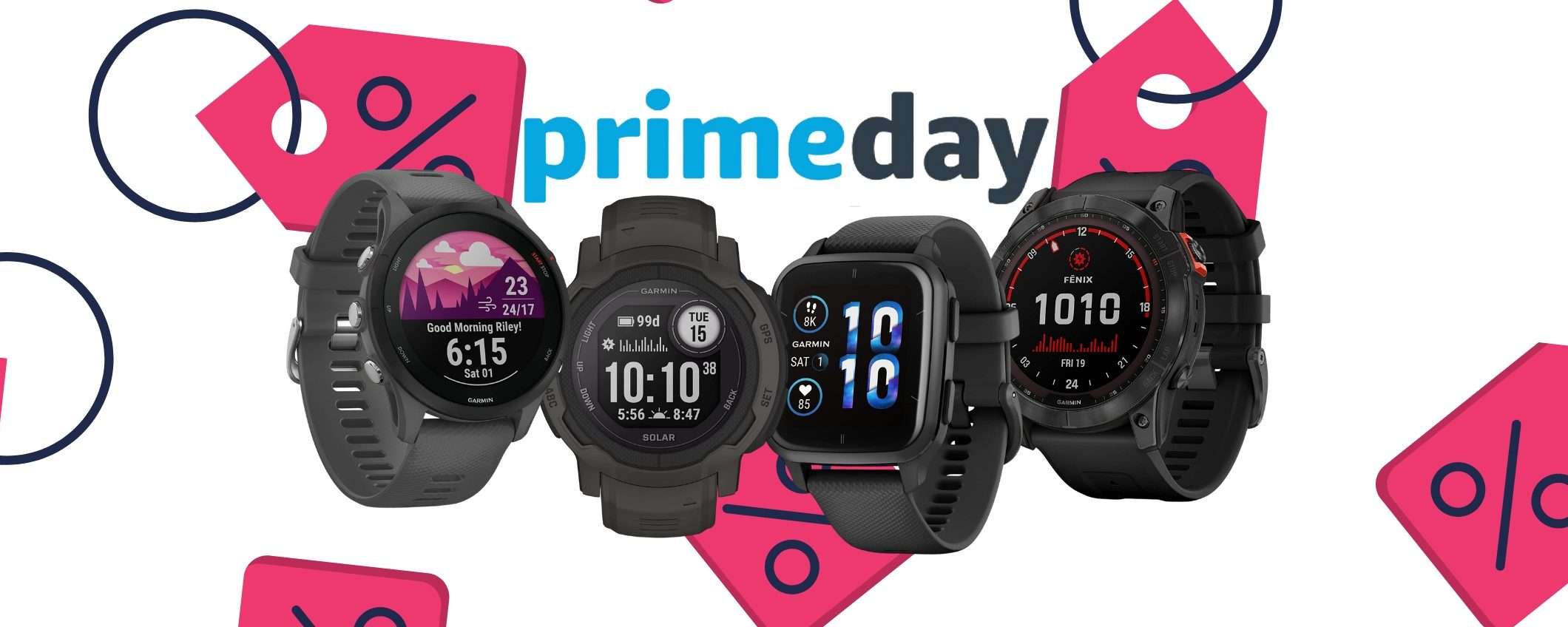 Prime Day 2023: gli smartwatch Garmin in offerta Prime Day 2023: gli smartwatch Garmin in offerta