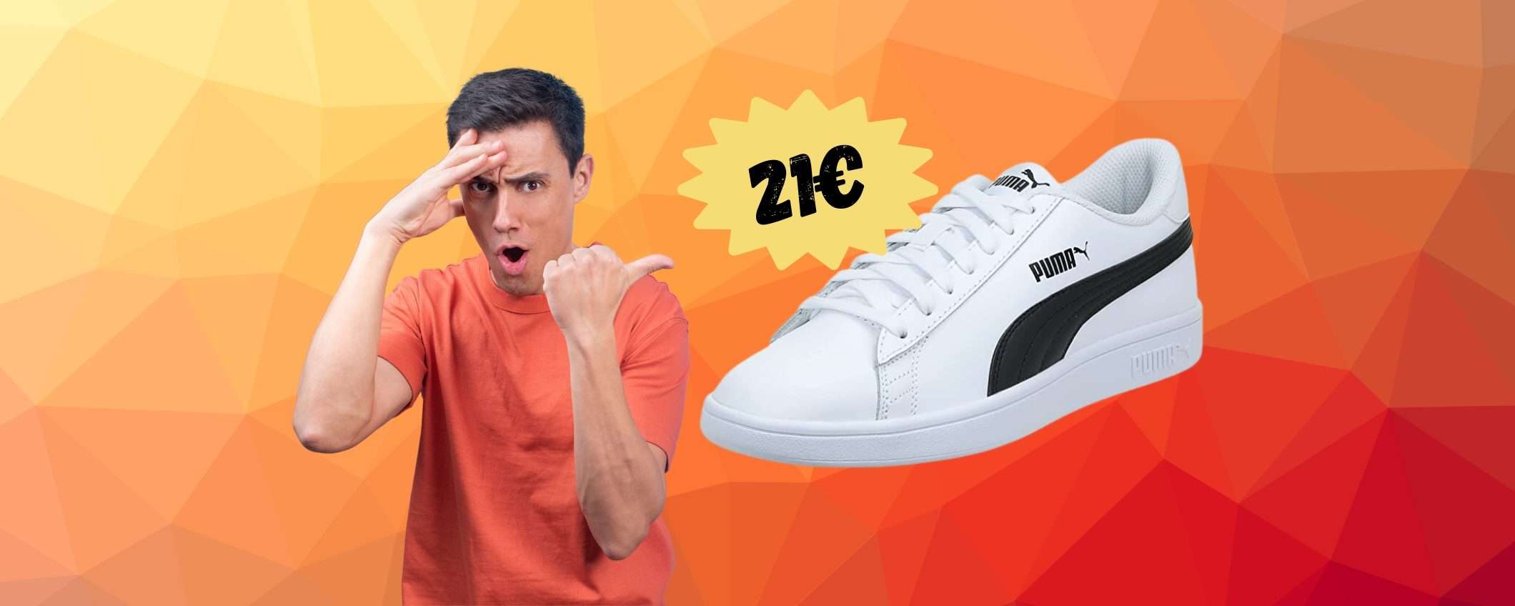 PUMA Smash V2 L al 60% su Amazon: un AFFARE pazzesco PUMA Smash V2 L al 60% su Amazon: un AFFARE pazzesco