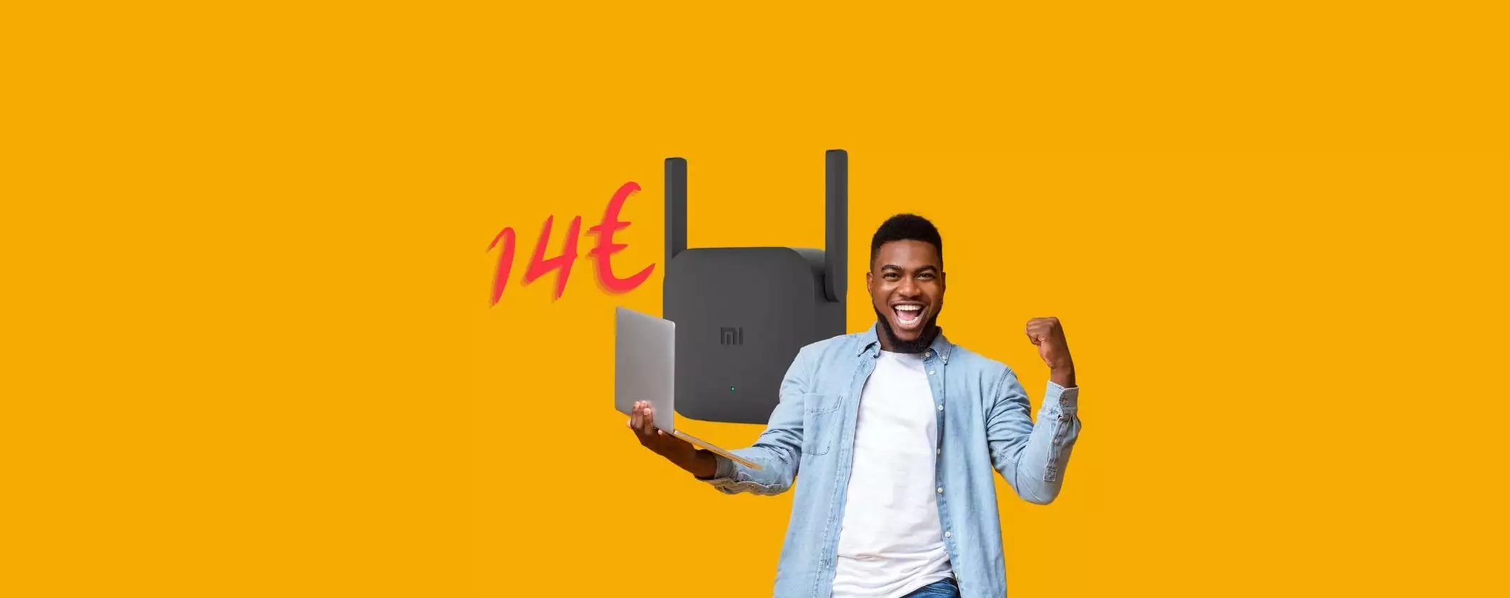 Ripetitore WiFi Xiaomi: connessione in tutta la casa a soli 14€