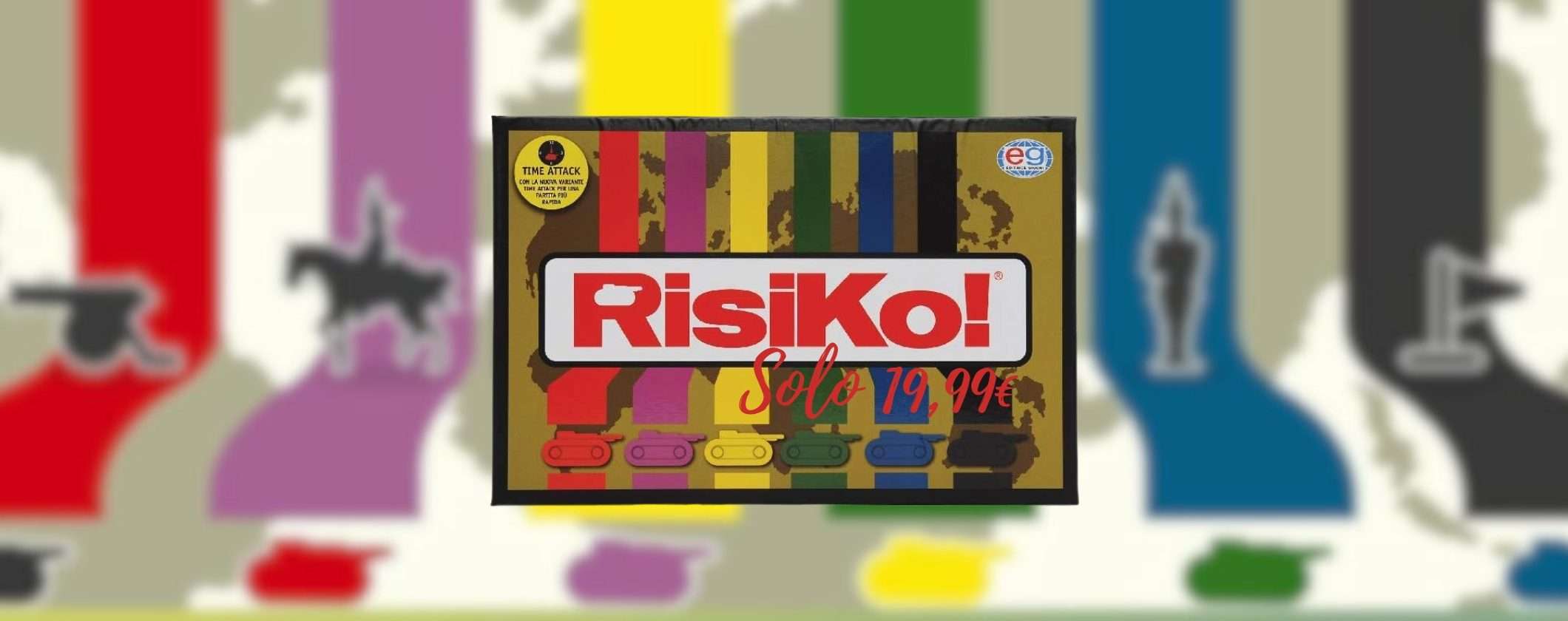 Risiko: solo 20€ al Prime Day per il gioco da tavolo senza tempo Risiko: solo 20€ al Prime Day per il gioco da tavolo senza tempo
